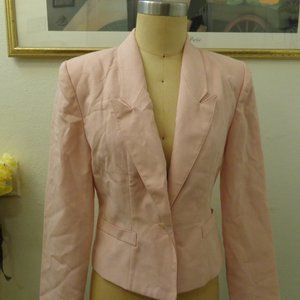 Vintage College Town Light Pink Blazer Jacket